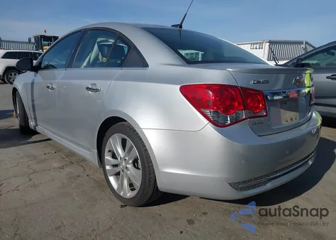 2012 Chevrolet Cruze Ltz from USA, damaged, VIN 1G1PH5SC7C7306287